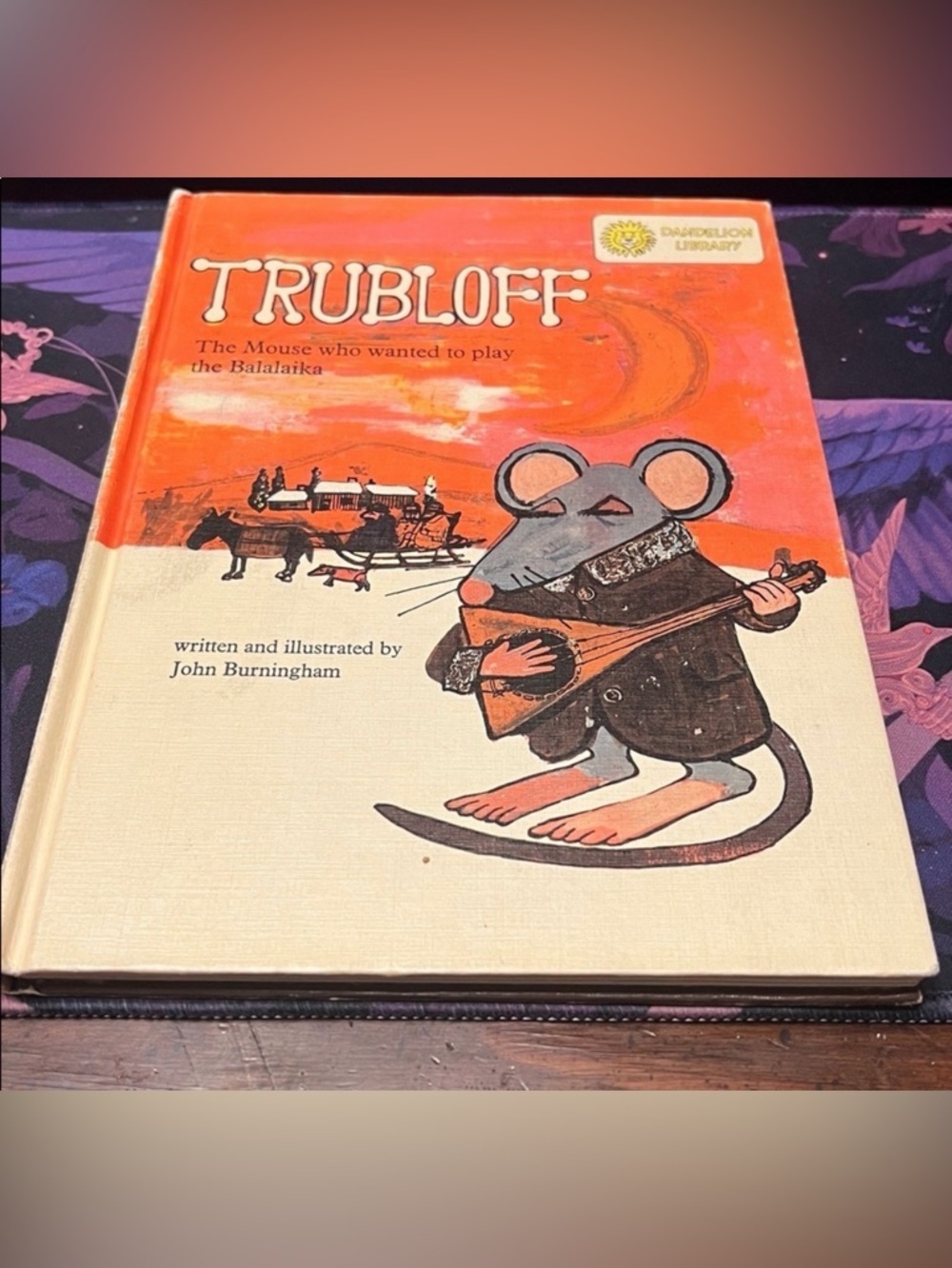 Vintage Dandelion Library Flip Book Petunia I Love You/Trubloff 1964 Illustrated